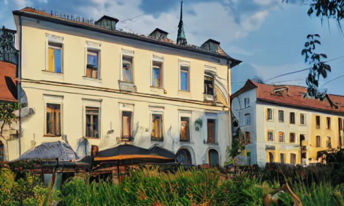 zámek Březina – summer