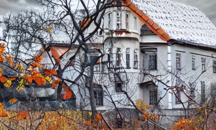 Zámek Barchov – autumn