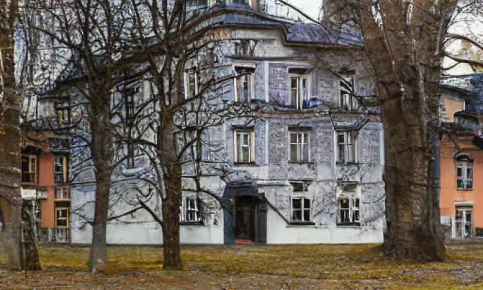 zámek Buková u Příbramě – noc