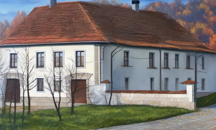 Zámek Chanovice – autumn