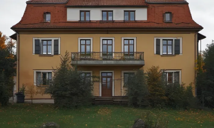 Zámek Cvrčovice – autumn
