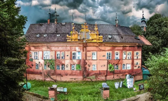 zámek Dobříš – autumn