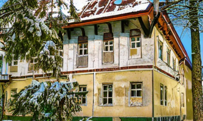 zámek Hostačov – winter