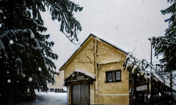zámek Hraběšín – winter