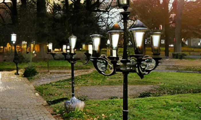 Zámek Jablonná – noc