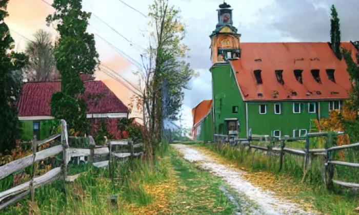 zámek Jemčina – autumn