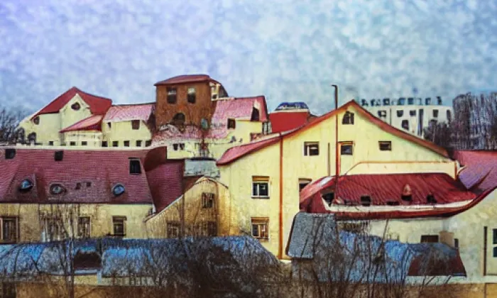 zámek Jirny – winter
