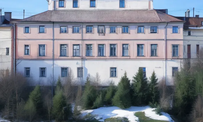 zámek Kácov – winter