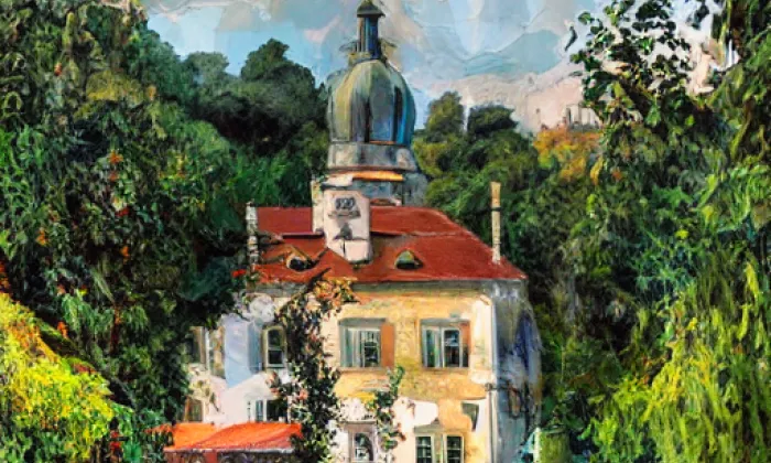 zámek Kamenice – summer