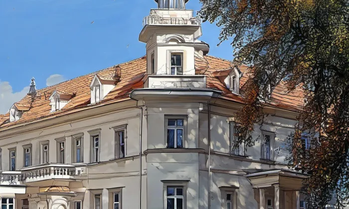 zámek Krásné Březno – autumn