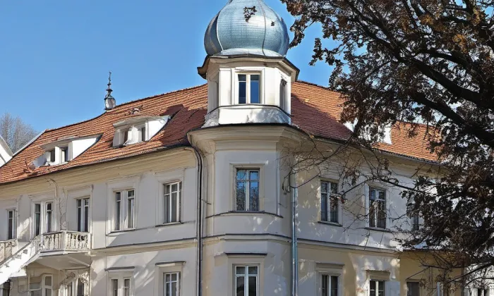 zámek Krásné Březno – winter