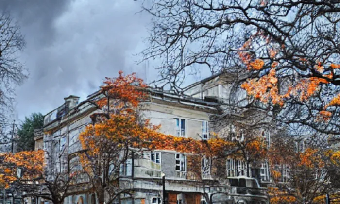 zámek Kunratice – autumn
