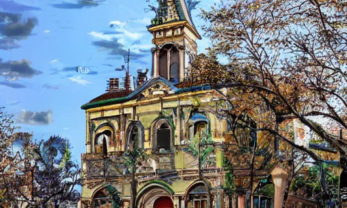 zámek Kunratice – summer