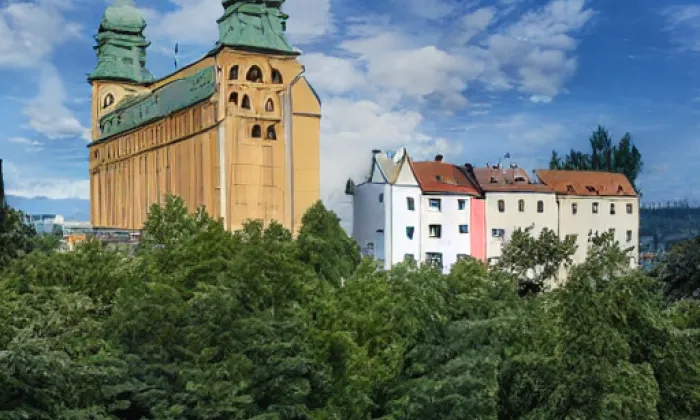 zámek Letovice – noc