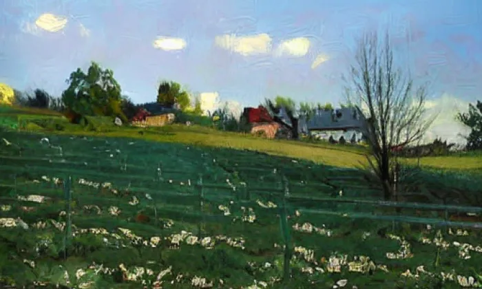 Zámek Lhotka – spring
