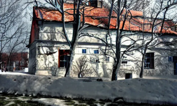 zámek Libědice – winter