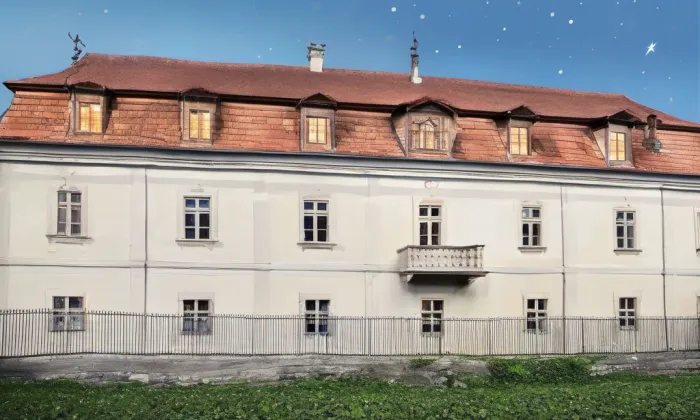 zámek Litohoř – noc