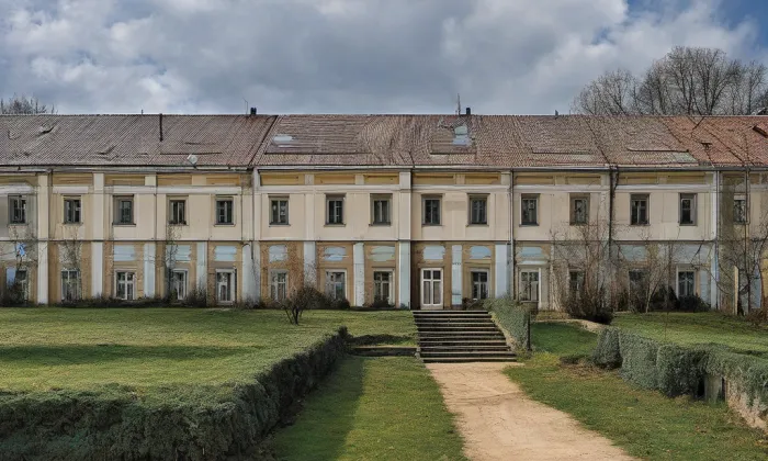 zámek Lysá nad Labem – winter