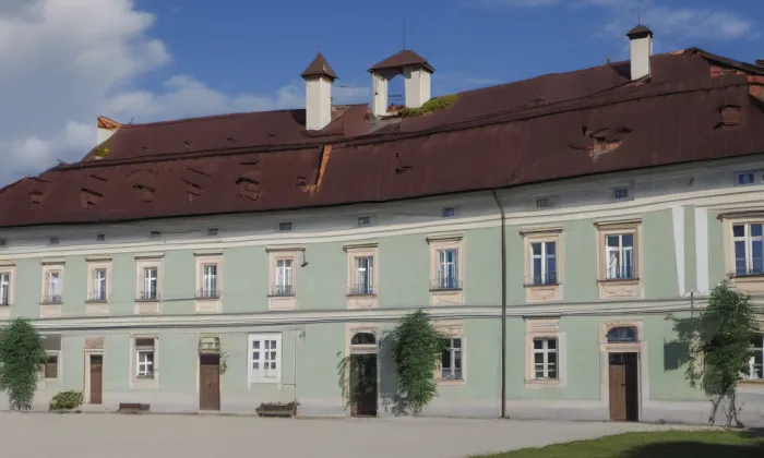 zámek Moravské Budějovice – summer