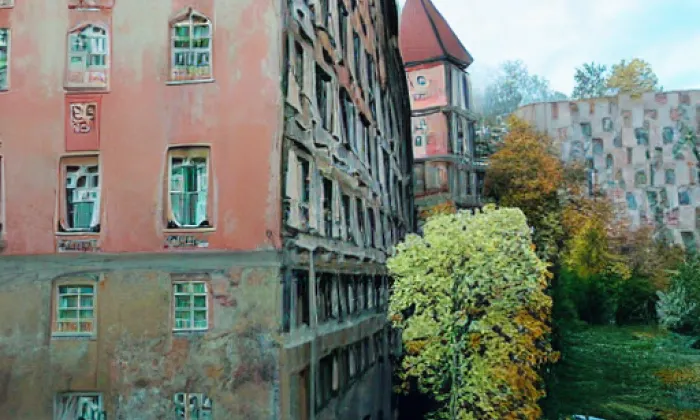 zámek Mostek – autumn