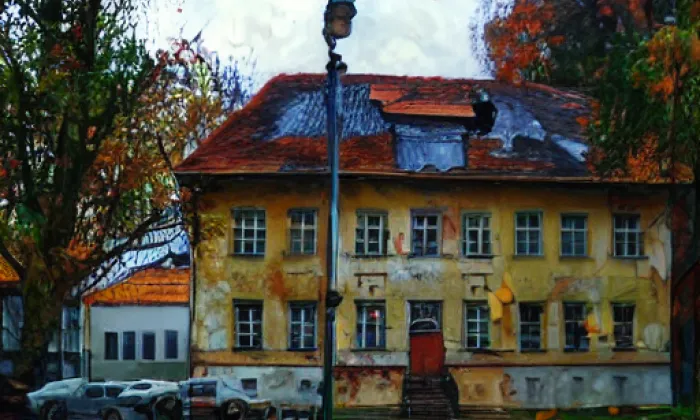 zámek Nový Dvůr (Nový Dvůr) – autumn