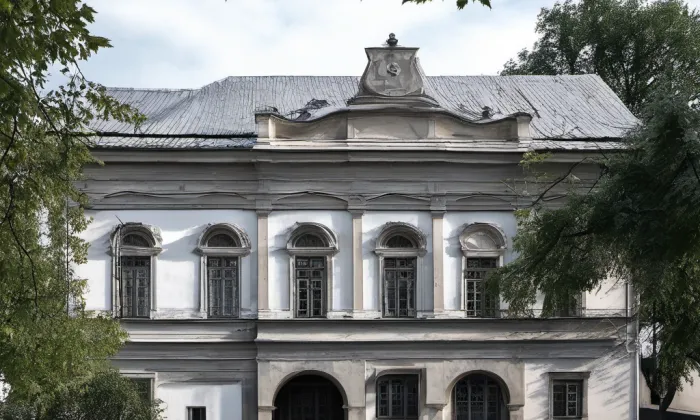 zámek Nové Město na Moravě – winter