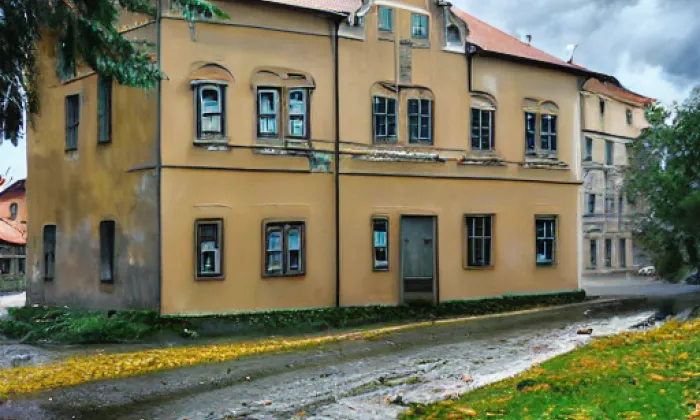 zámek Osvračín – autumn