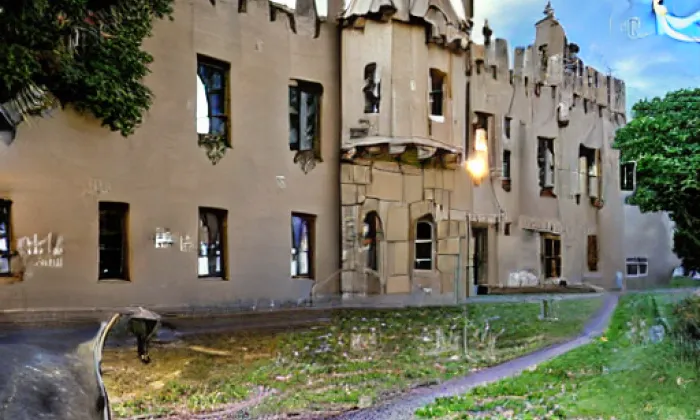 zámek Osvračín – noc