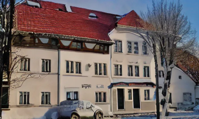zámek Přibyslav – winter