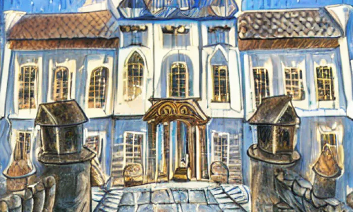 Zámek Peruc – noc
