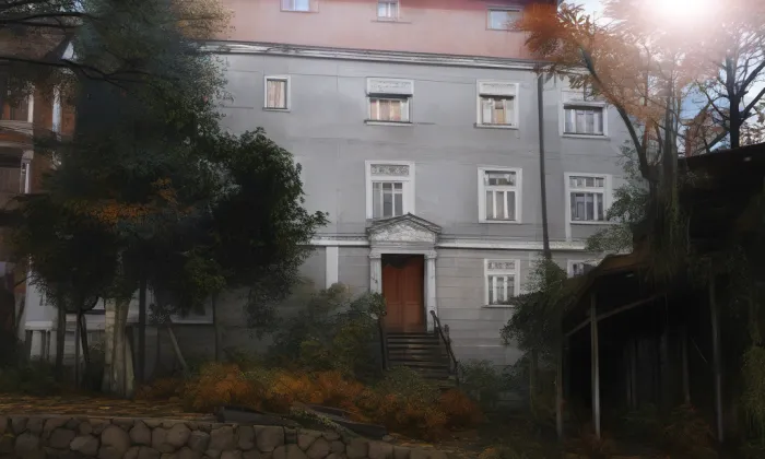 zámek Plaveč – autumn