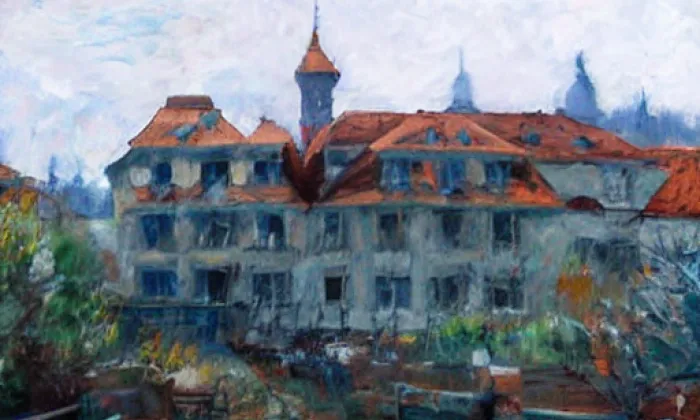Zámek Polanka nad Odrou – spring