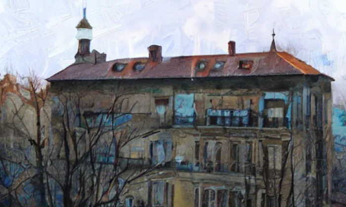 Zámek Polanka nad Odrou – winter