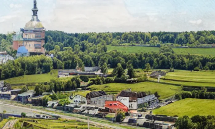Zámek se zahradami v Kroměříži – spring