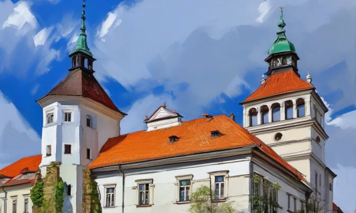 zámek Smečno – spring