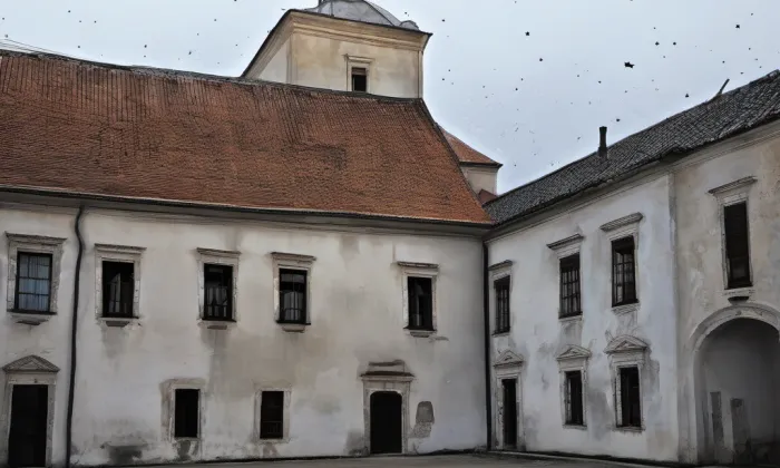 Zámek Střílky – noc