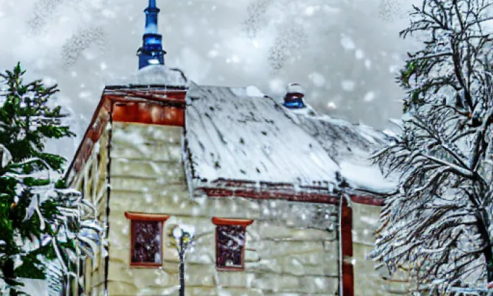 zámek Svijany – winter