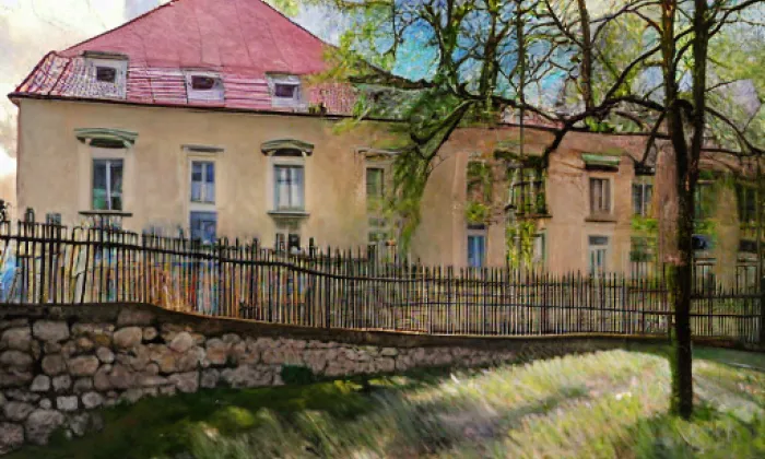 Zámek Těchobuz – spring