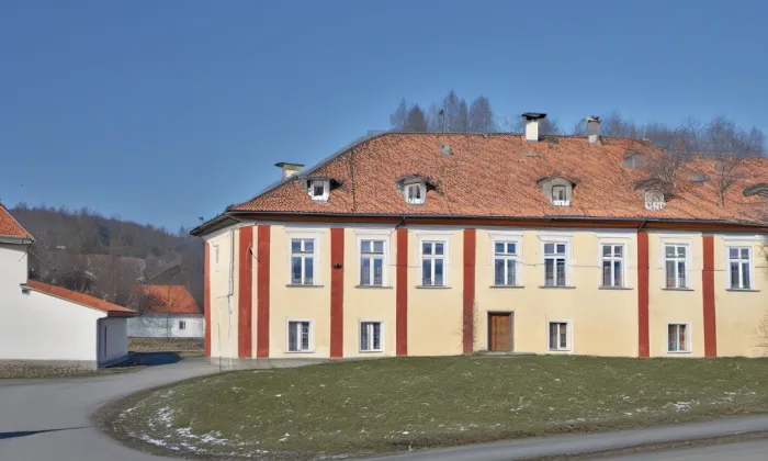Zámek Tetín – winter