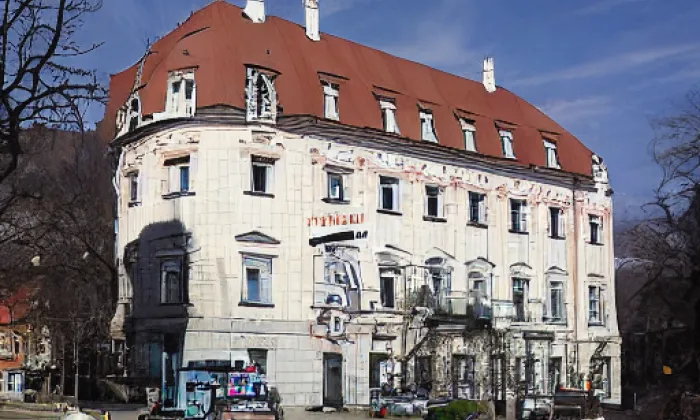 Zámek Tulešice – noc