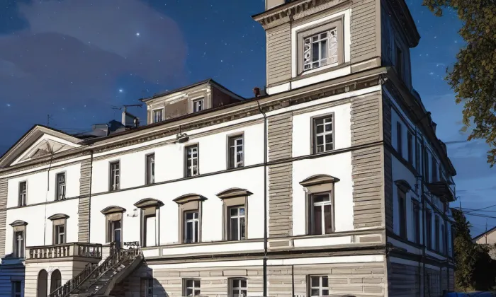 zámek Tvoršovice – noc