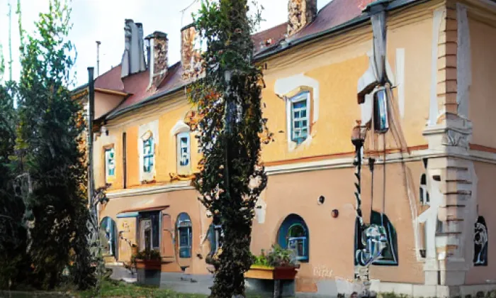 Zámek Velký Týnec – autumn