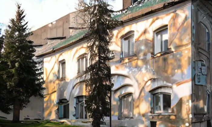 Zámek Velký Týnec – winter
