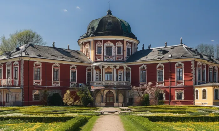 zámek Veltrusy – spring