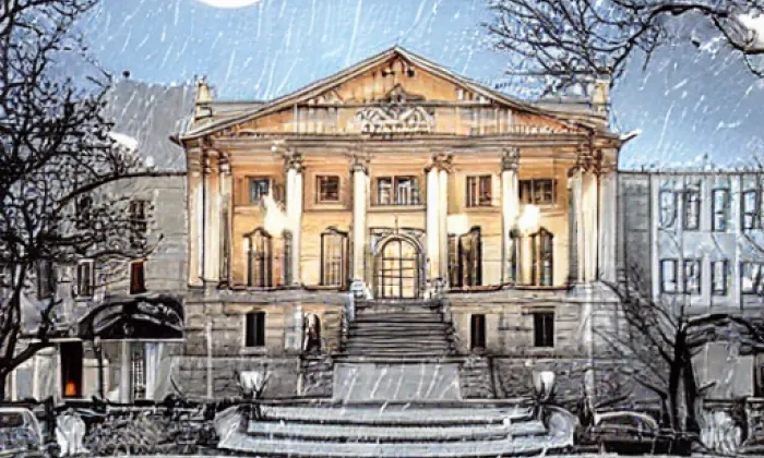 zámek Vidim – noc