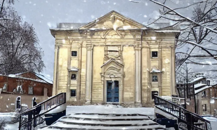 zámek Vidim – winter