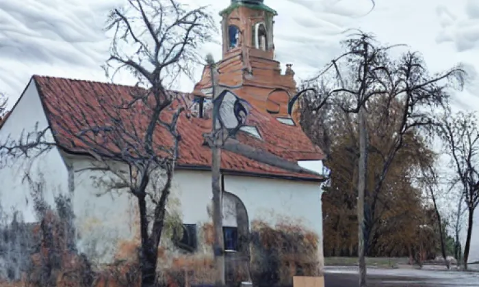 Zámek Vlasatice – autumn
