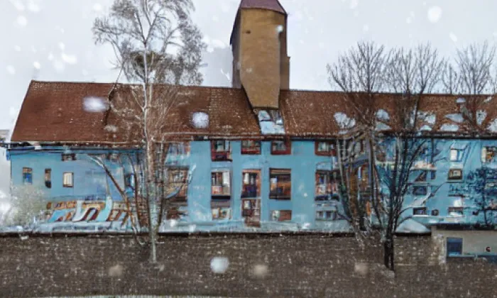 Zámek Vlasatice – winter
