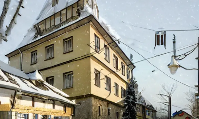 Zámek Volanice – winter
