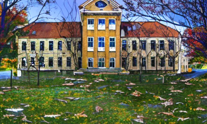 zámek Vrbičany – autumn